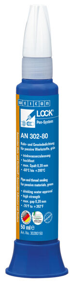 WEICONLOCK® AN 302-80 Boru ve Dişli Sızdırmazlık Malzemesi
